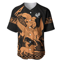 Bellerophon Vs Chimera Greek Mythology Baseball Jersey Ancient Greek Heroic