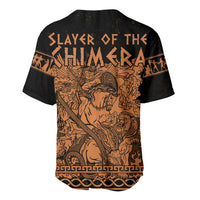 Bellerophon Vs Chimera Greek Mythology Baseball Jersey Ancient Greek Heroic