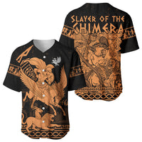 Bellerophon Vs Chimera Greek Mythology Baseball Jersey Ancient Greek Heroic