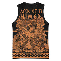 Bellerophon Vs Chimera Greek Mythology Basketball Jersey Ancient Greek Heroic