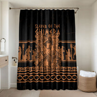 Bellerophon Vs Chimera Greek Mythology Bathroom Set Ancient Greek Heroic