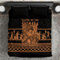 Bellerophon Vs Chimera Greek Mythology Bedding Set Ancient Greek Heroic
