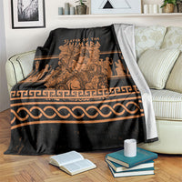 Bellerophon Vs Chimera Greek Mythology Blanket Ancient Greek Heroic