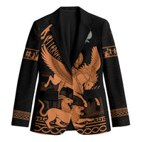 Bellerophon Vs Chimera Greek Mythology Blazer Ancient Greek Heroic