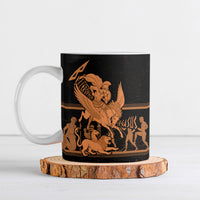Bellerophon Vs Chimera Greek Mythology Ceramic Mug Ancient Greek Heroic