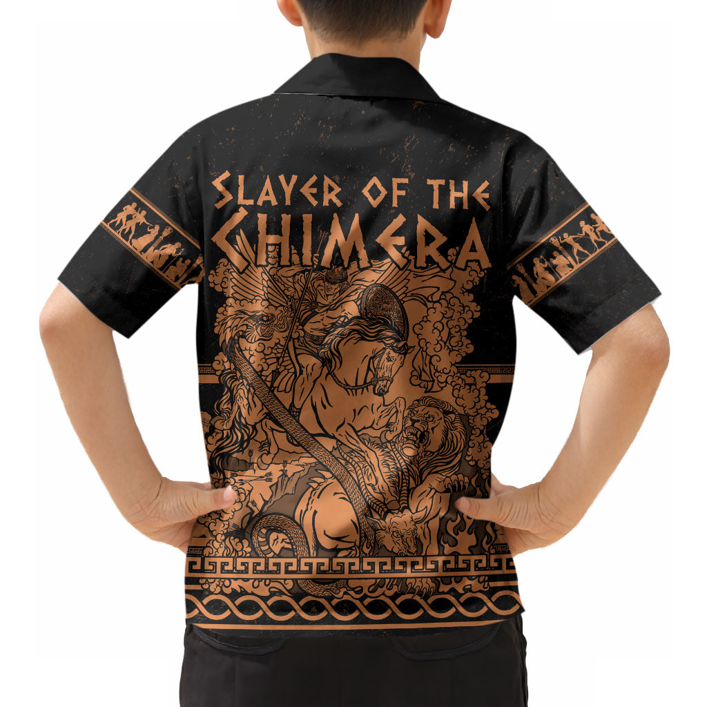 Bellerophon Vs Chimera Greek Mythology Hawaiian Shirt Ancient Greek Heroic