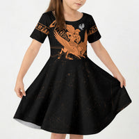 Bellerophon Vs Chimera Greek Mythology Kid Short Sleeve Dress Ancient Greek Heroic