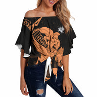 Bellerophon Vs Chimera Greek Mythology Off Shoulder Wrap Waist Top Ancient Greek Heroic
