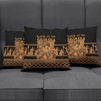 Bellerophon Vs Chimera Greek Mythology Pillow Cover Ancient Greek Heroic