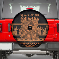 Bellerophon Vs Chimera Greek Mythology Spare Tire Cover Ancient Greek Heroic