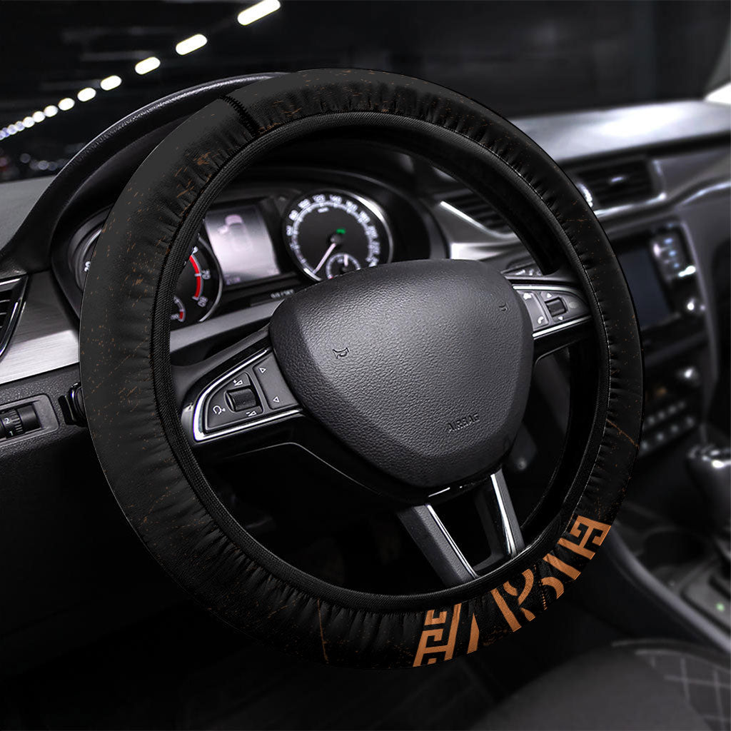 Bellerophon Vs Chimera Greek Mythology Steering Wheel Cover Ancient Greek Heroic