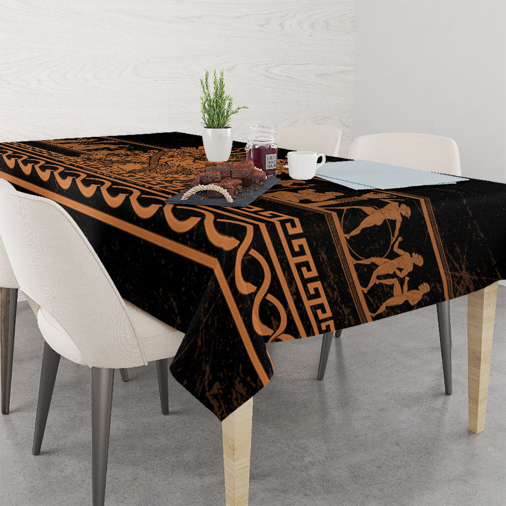Bellerophon Vs Chimera Greek Mythology Tablecloth Ancient Greek Heroic