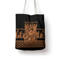 Bellerophon Vs Chimera Greek Mythology Tote Bag Ancient Greek Heroic