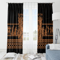 Bellerophon Vs Chimera Greek Mythology Window Curtain Ancient Greek Heroic