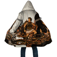 Cadmus Greek Mythology Dragon Slayer Cloak Spartan Warrior Epic Battle Vintage Grunge
