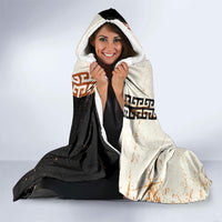Cadmus Greek Mythology Dragon Slayer Hooded Blanket Spartan Warrior Epic Battle Vintage Grunge