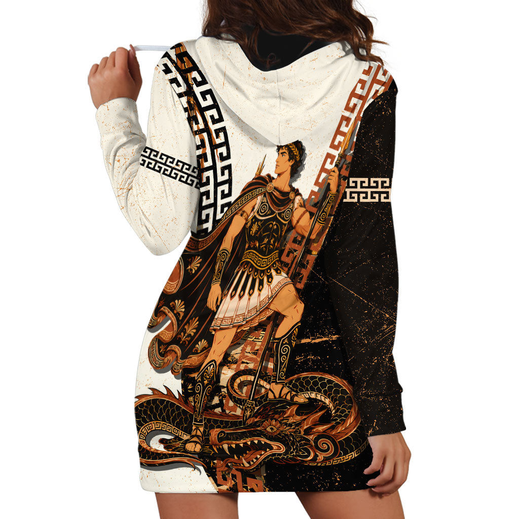 Cadmus Greek Mythology Dragon Slayer Hoodie Dress Spartan Warrior Epic Battle Vintage Grunge