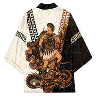 Cadmus Greek Mythology Dragon Slayer Kimono Spartan Warrior Epic Battle Vintage Grunge