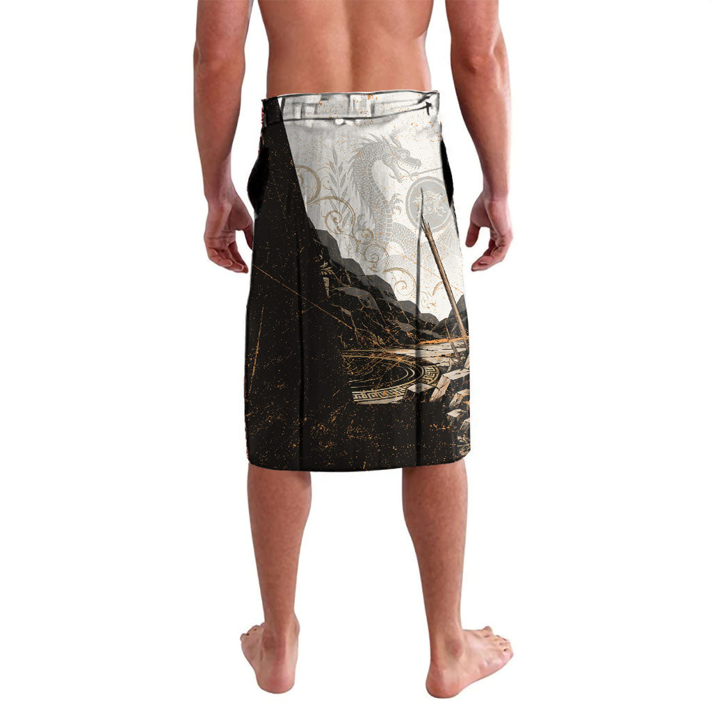 Cadmus Greek Mythology Dragon Slayer Lavalava Spartan Warrior Epic Battle Vintage Grunge