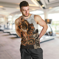 Cadmus Greek Mythology Dragon Slayer Men Tank Top Spartan Warrior Epic Battle Vintage Grunge
