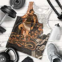 Cadmus Greek Mythology Dragon Slayer Men Tank Top Spartan Warrior Epic Battle Vintage Grunge