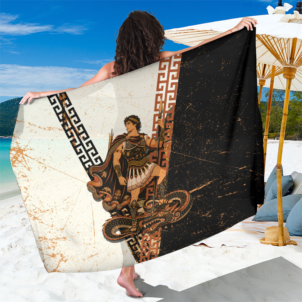 Cadmus Greek Mythology Dragon Slayer Sarong Spartan Warrior Epic Battle Vintage Grunge