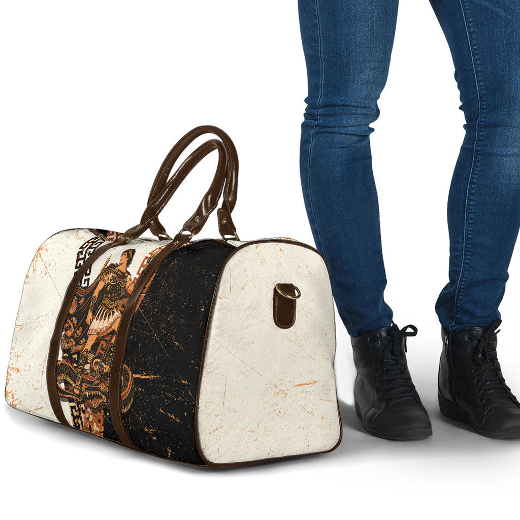 Cadmus Greek Mythology Dragon Slayer Travel Bag Spartan Warrior Epic Battle Vintage Grunge
