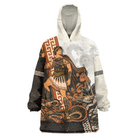 Cadmus Greek Mythology Dragon Slayer Wearable Blanket Hoodie Spartan Warrior Epic Battle Vintage Grunge