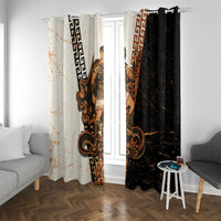 Cadmus Greek Mythology Dragon Slayer Window Curtain Spartan Warrior Epic Battle Vintage Grunge