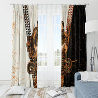 Cadmus Greek Mythology Dragon Slayer Window Curtain Spartan Warrior Epic Battle Vintage Grunge