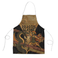 Cadmus Dragon Slayer Apron Mythological Beast Battle Vintage Greek