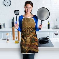 Cadmus Dragon Slayer Apron Mythological Beast Battle Vintage Greek