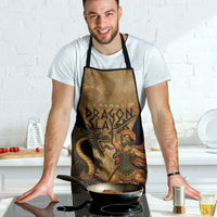 Cadmus Dragon Slayer Apron Mythological Beast Battle Vintage Greek