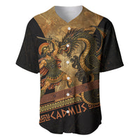 Cadmus Dragon Slayer Baseball Jersey Mythological Beast Battle Vintage Greek