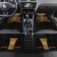 Cadmus Dragon Slayer Car Mats Mythological Beast Battle Vintage Greek