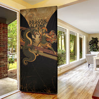 Cadmus Dragon Slayer Door Cover Mythological Beast Battle Vintage Greek
