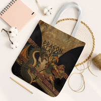 Cadmus Dragon Slayer Tote Bag Mythological Beast Battle Vintage Greek