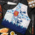 Finland Christmas Apron with Reindeer Forest Crest and Nordic Pattern Design - Wonder Print Shop