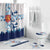 Finland Christmas Bathroom Set with Reindeer Forest Crest and Nordic Pattern Design - Wonder Print Shop