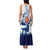 Finland Christmas Family Matching Tank Maxi Dress and Hawaiian Shirt with Reindeer Forest Crest and Nordic Pattern Design - Wonder Print Shop