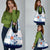 Finland Christmas Grocery Bag with Reindeer Forest Crest and Nordic Pattern Design - Wonder Print Shop