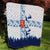 Finland Christmas Quilt with Reindeer Forest Crest and Nordic Pattern Design - Wonder Print Shop