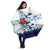 Finland Christmas Umbrella with Reindeer Forest Crest and Nordic Pattern Design - Wonder Print Shop