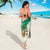 Nigeria Christmas Sarong with Gingerbread Snowman Palm Tree and Tribal Mask Design - Wonder Print Shop