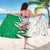 Nigeria Christmas Sarong with Pink Flamingo Tropical Leaves and Festive Lights Design - Wonder Print Shop