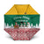 Lithuania Christmas Umbrella with Santa Sleigh Pulled by Storks and Folk Pattern Design - Wonder Print Shop