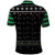 Christmas Colorful Dog Pawprint Polo Shirt Black Snowflake Pattern Design - Wonder Print Shop