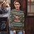 Black Cats in Stockings Ugly Christmas Sweater with Meowy Christmas Quote on Festive Pattern Design - Wonder Print Shop