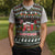 Black Cats in Stockings Christmas Knitted V-Neck Vest with Meowy Christmas Quote on Festive Pattern Design - Wonder Print Shop
