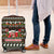 Black Cats in Stockings Luggage Cover with Meowy Christmas Quote on Festive Pattern Design - Wonder Print Shop